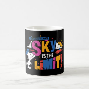 Taza De Café Cacahuetes Snoopy El Cielo Es El Límite Graduación