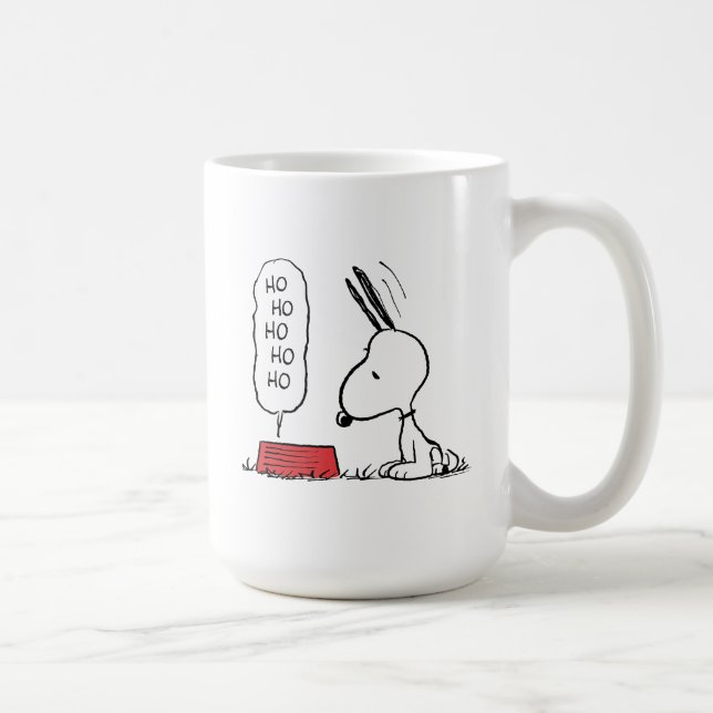 Taza De Café Cacahuetes | Snoopy Ho Ho Ho Ho Ho Food Dish (Derecha)