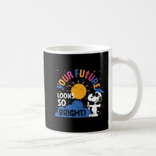 Taza De Café Cacahuetes Snoopy Tu Futuro Se Ve Tan Brillante