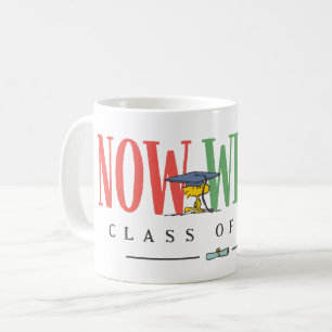Taza De Café Cacahuetes Woodstock Ahora Qué Graduación Frase Di