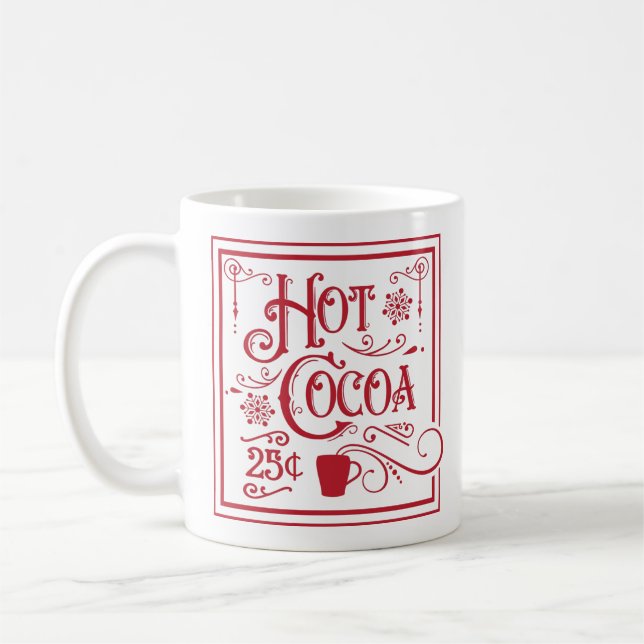 Taza De Café Cacao caliente (Izquierda)