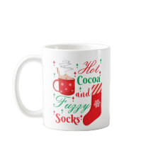 Cacao caliente y calcetines borrosos - Navidades