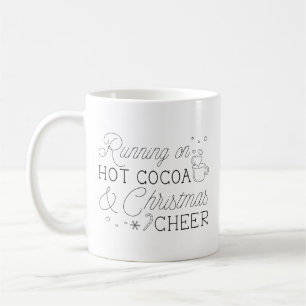 Taza De Café Cacao Caliente Y Navidades Alegran