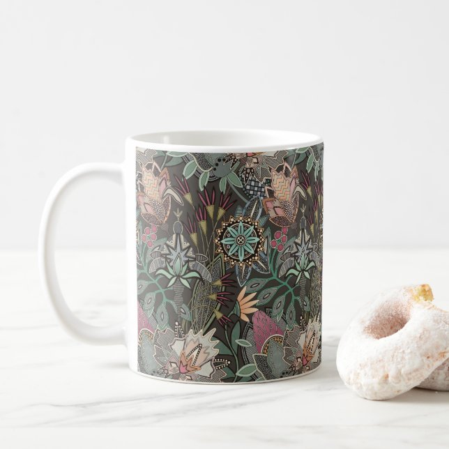 Taza De Café cacao chintz steampunk (Con donut)