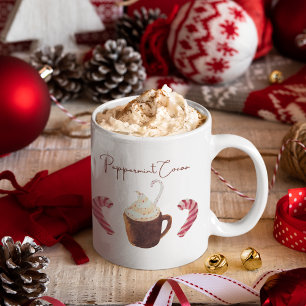 Taza De Café Cacao de menta