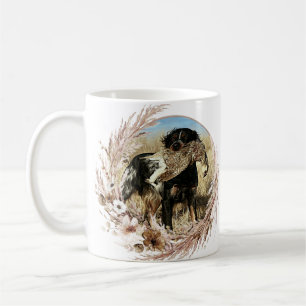 Taza De Café Cacería de Woodcock con el español británico