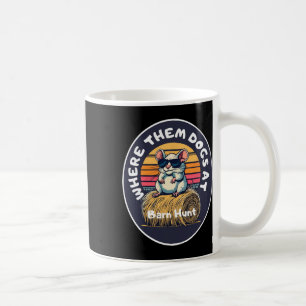 Taza De Café Cacería divertida de Byrn - Rata Cuta Con Sombrill