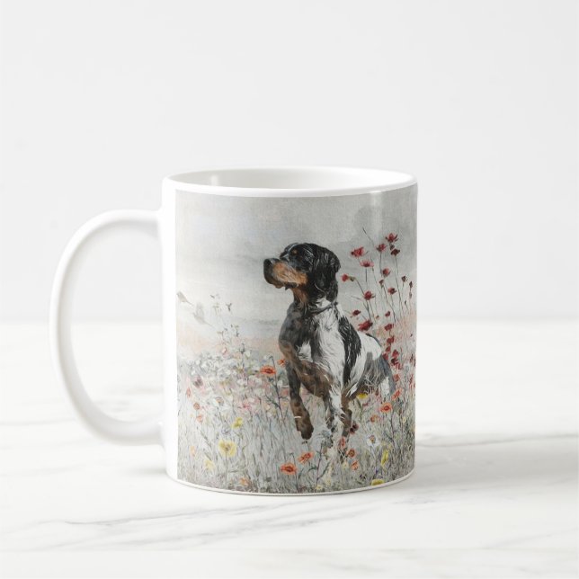 Taza De Café Cacería española en Bretaña (Izquierda)