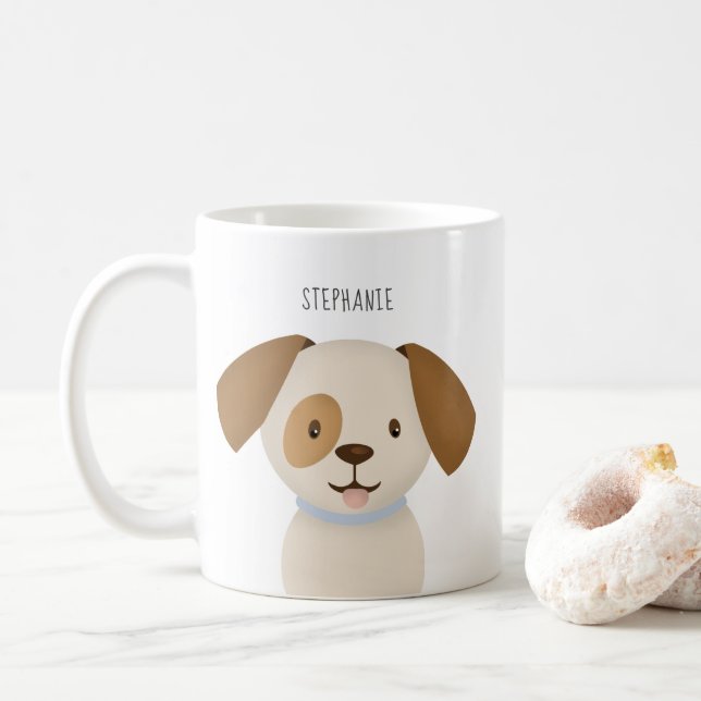 Taza De Café Cachorro (Con donut)