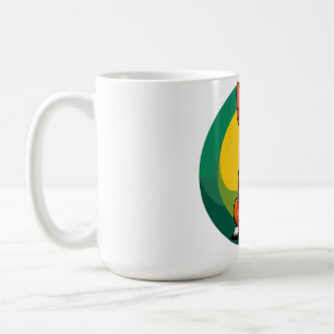 Taza De Café Cachorro Animado Adorable con Collar