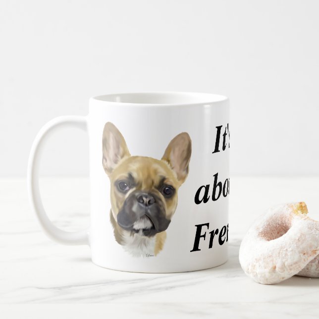 Taza De Café Cachorro de Bulldog francés