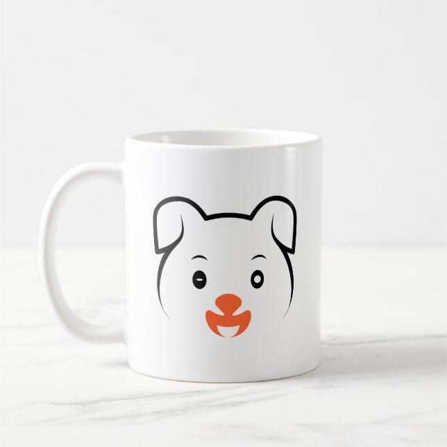 Taza De Café Cachorro de cachorros (Izquierda)