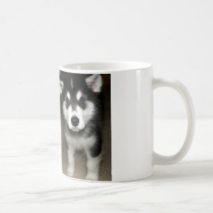 Taza De Café cachorro de malamute de Alaska 3