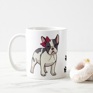 Taza De Café Cachorro francés adorable Amante del Bulldog Franc