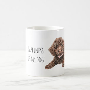 Taza De Café Cachorro Marrón Dulce