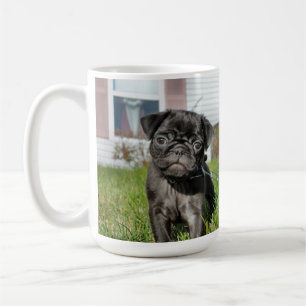 Taza De Café Cachorro negro