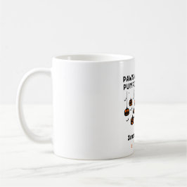 Taza De Café Cachorro picante en calabaza Halloween bilingüe