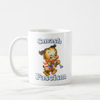 Taza De Café Cachorro retro - Fascismo malogrado