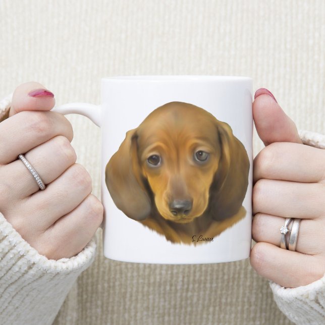 Taza De Café Cachorro salchicha (Subido por el creador)