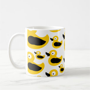 Taza De Café Cachorros de pato amarillo