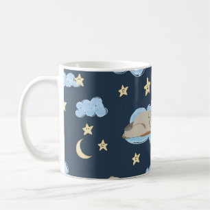 Taza De Café Cachorros durmientes: Patrón de Buenas Noches