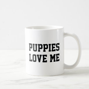 Taza De Café Cachorros Me Adoran
