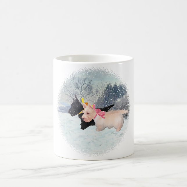 Taza De Café Cachorros Scottie (Centro)