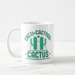 Taza De Café Cacti Cactyou Cactus