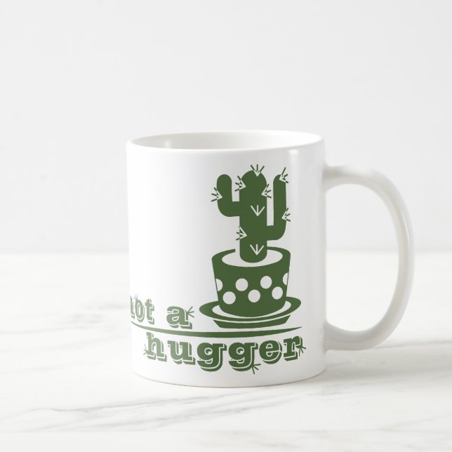 Taza De Café Cacti No es gracioso decir (Derecha)