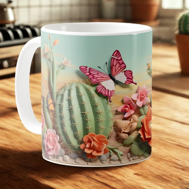 Taza De Café Cactus (Subido por el creador)
