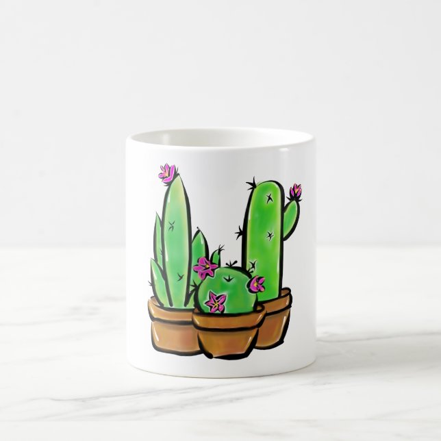 Taza De Café Cactus cactus succulantes (Centro)
