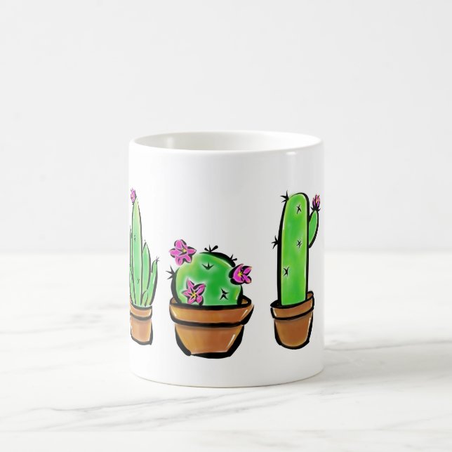 Taza De Café Cactus cactus succulantes (Centro)