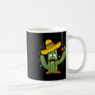 Taza De Café Cactus con Sombrero Fiesta Mexicana Cinco De Mamáe