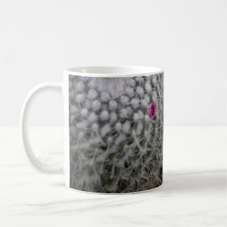 Taza De Café Cactus de flores rosadas pequeñas