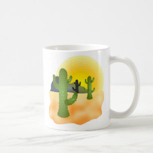 Taza De Café Cactus del desierto