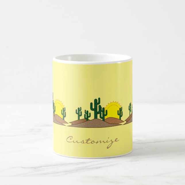 Taza De Café Cactus del desierto Thunder_Cove (Centro)