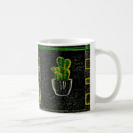 Taza De Café Cactus dibujado