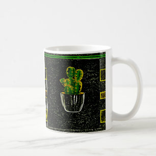 Taza De Café Cactus dibujado