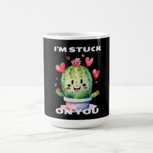 Taza De Café Cactus, estoy atrapado en ti