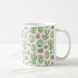 Taza De Café Cactus Flower Garden