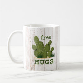 Taza De Café Cactus Free Hugs