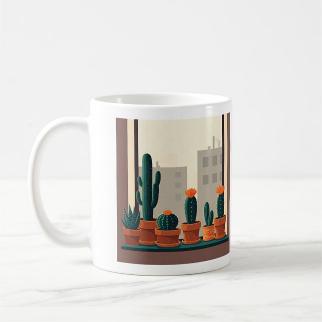Taza De Café Cactus gardener (Izquierda)