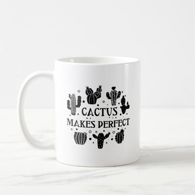 Taza De Café Cactus hace perfecto (Izquierda)