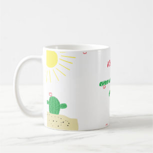 Taza De Café cactus love mug