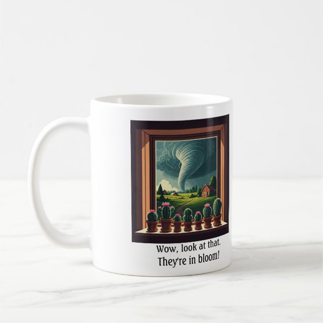 Taza De Café Cactus mug (Izquierda)