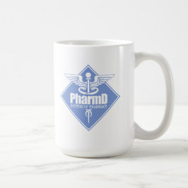 Taza De Café Cad PharmD (diamante)
