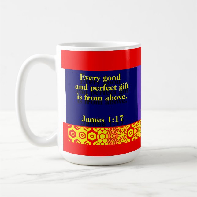 Taza De Café "Cada buen regalo " (Izquierda)