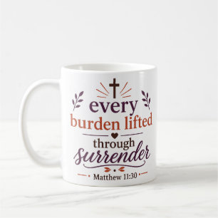 Taza De Café Cada carga levantada a través de la rendición Cris