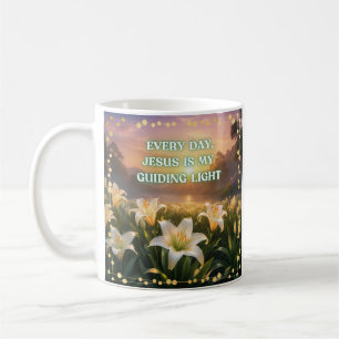 Taza De Café Cada Día, Jesús Es Mi Luz Rectora