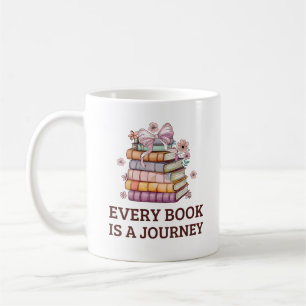 Taza De Café Cada Libro Es Un Viaje Regalo de profesor de ing